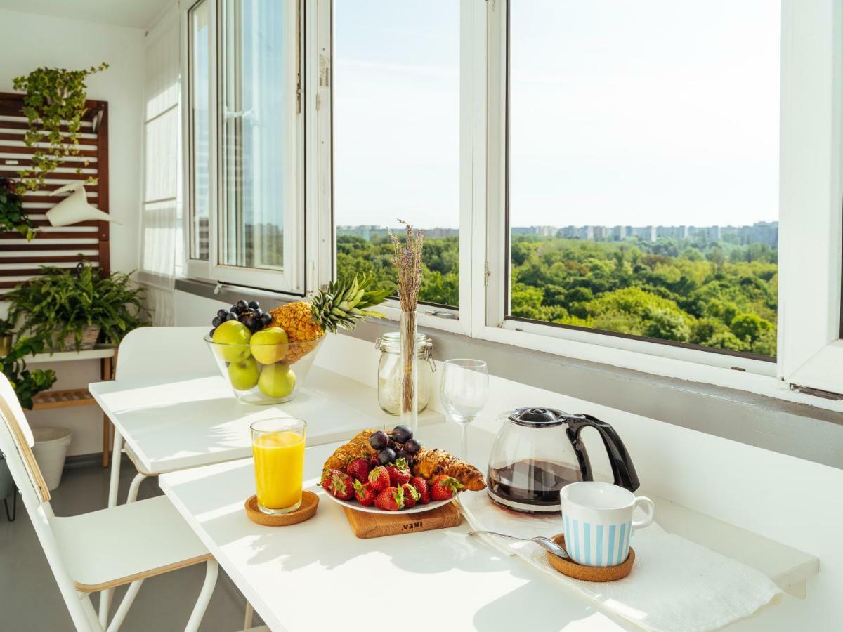 Parklake Design Apartment - Fabulous View - Netflix بوخارست المظهر الخارجي الصورة