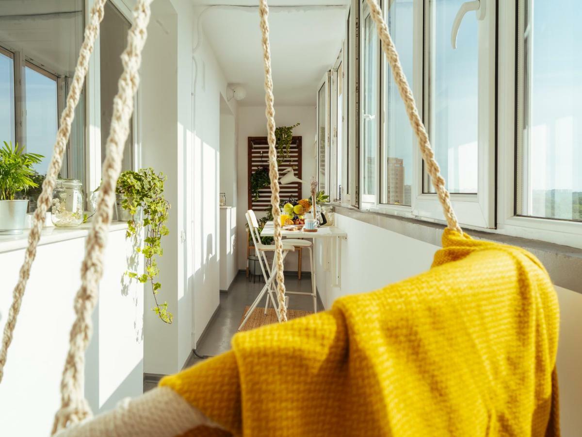Parklake Design Apartment - Fabulous View - Netflix بوخارست المظهر الخارجي الصورة